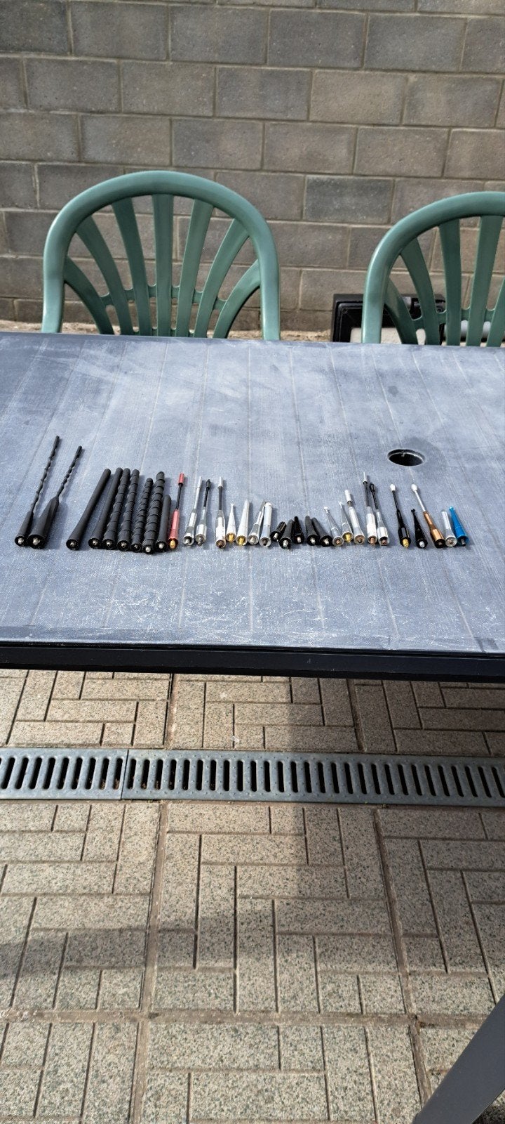 antennes auto diverses tailles, Ophalen, Gebruikt, Universele onderdelen