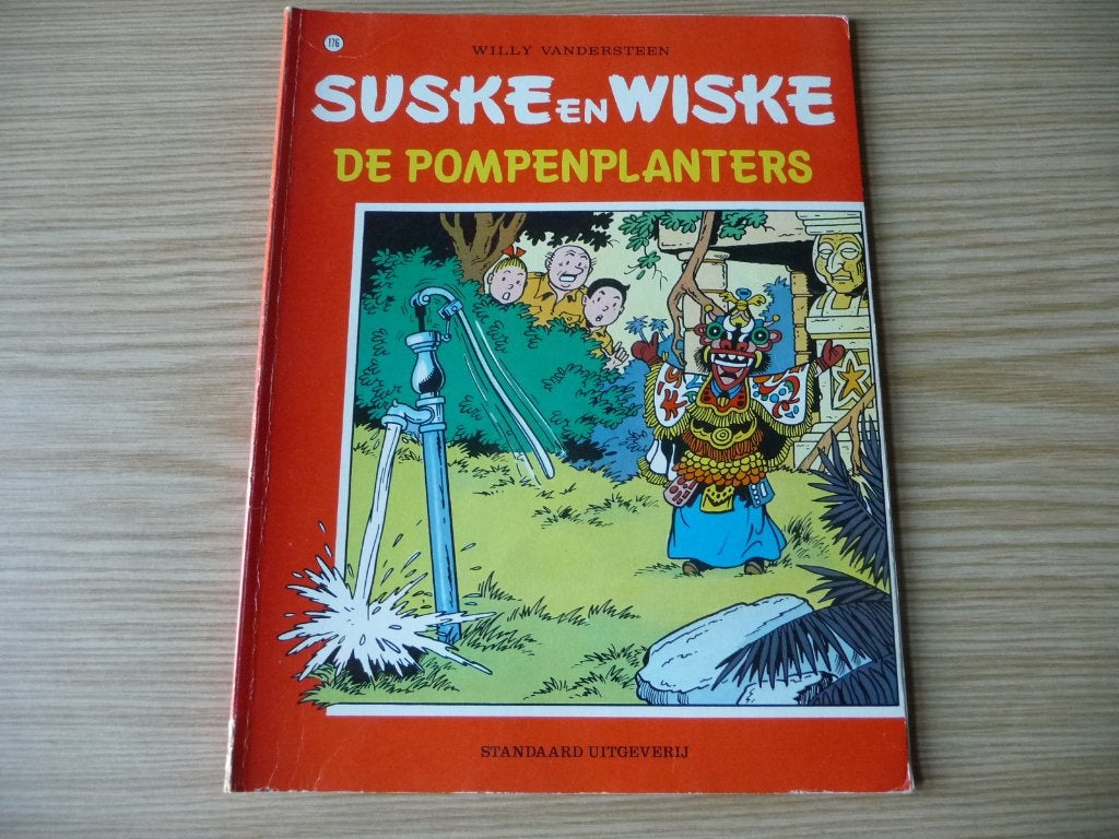 Suske & Wiske 176. De pompenplanters EERSTE DRUK €3, Boeken, Willy Vandersteen, Eén stripboek, Ophalen of Verzenden, Zo goed als nieuw