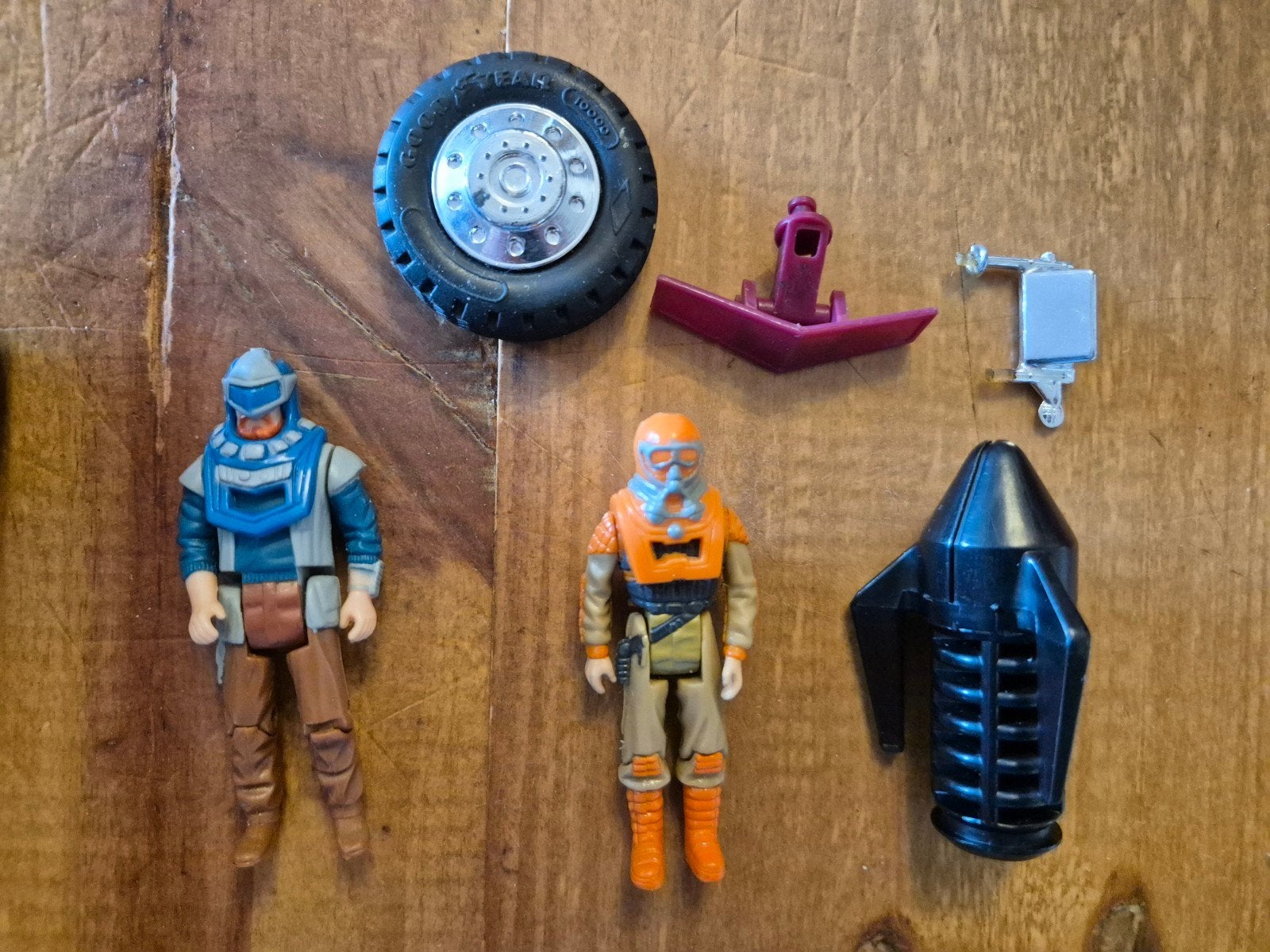Kenner masker Rhino set vintage figuren en accessoires, Verzamelen, Ophalen of Verzenden, Gebruikt