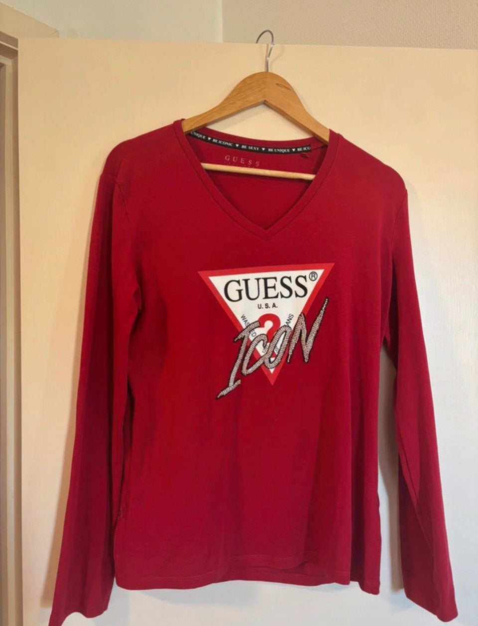 Echte Guess bloesje alper gedragen, Kleding | Dames, T-shirts, Verzenden, Zo goed als nieuw