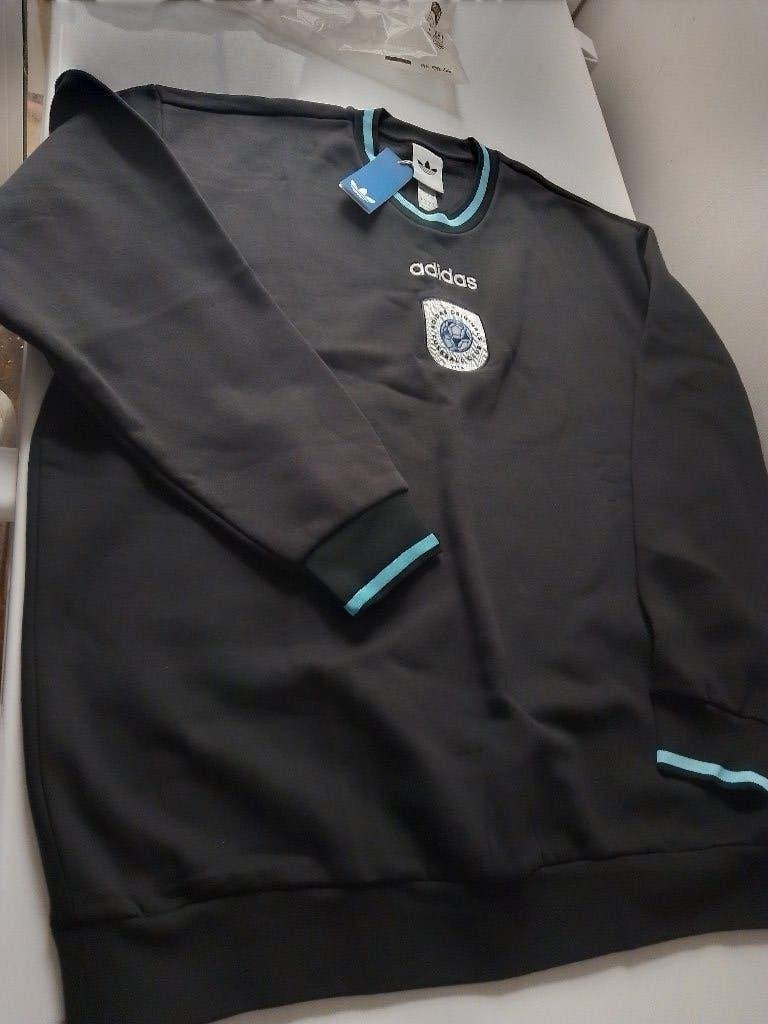 XXL 2XL adidas nieuw crewneck sweater in verpakking, Verzenden, Zwart, Nieuw, Overige maten