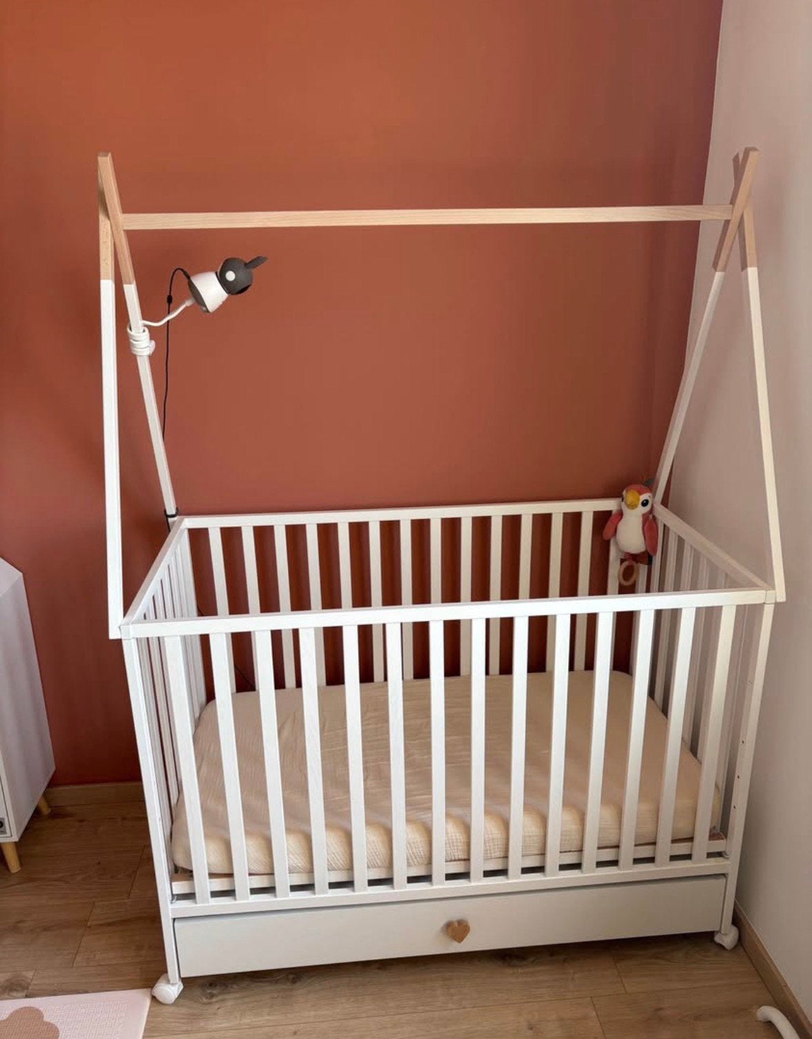 Babybedje, Ophalen, Zo goed als nieuw, Ledikant