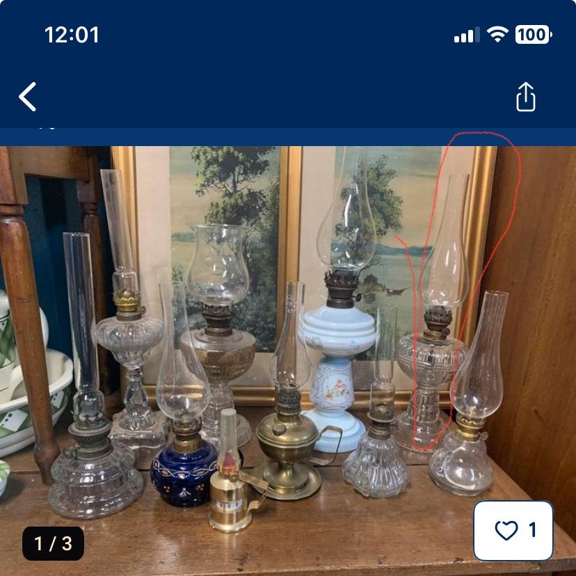 Collectie olielampen verschillende maten en prijzen, Antiek en Kunst, Antiek | Verlichting, Ophalen of Verzenden