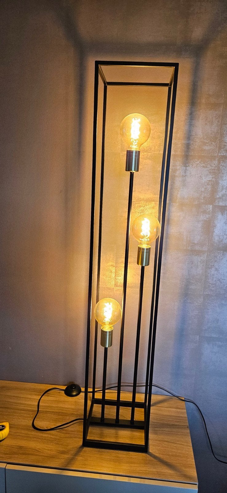 mooie vloerlamp, Ophalen