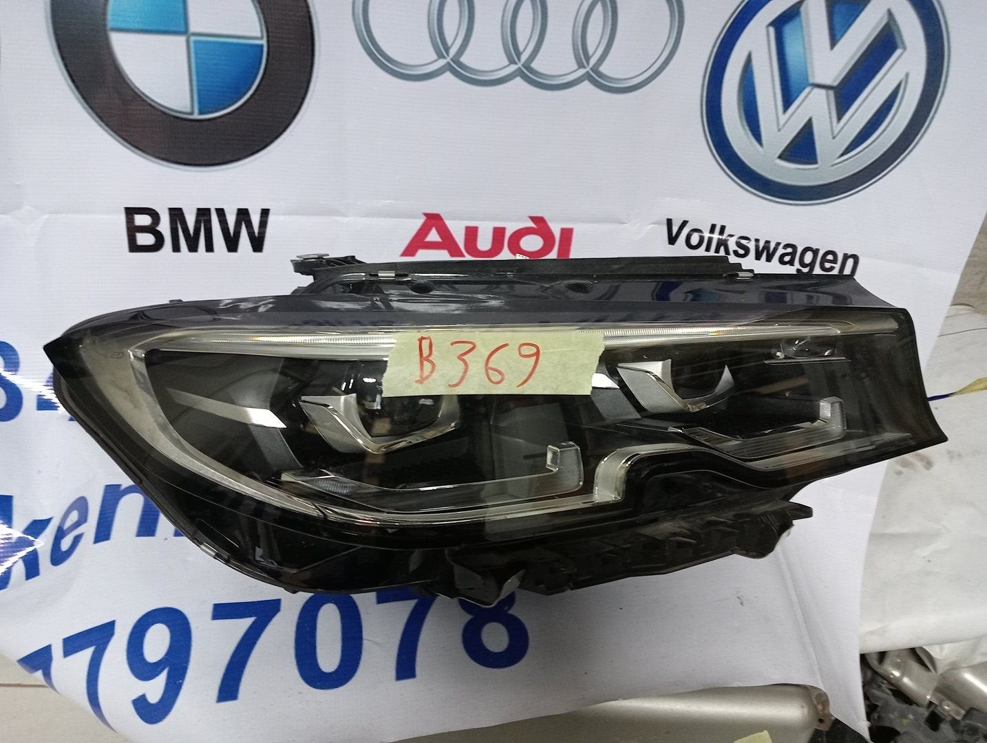 BMW 3 SERIE G20 G21 VOL LED KOPLAMP ORIGINEEL 0 301 106 233, Gebruikt, -, -, Ophalen of Verzenden