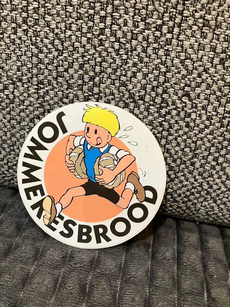 Vintage sticker jommeke jommekesbrood jef nys, Verzamelen, Ophalen of Verzenden, Nieuw