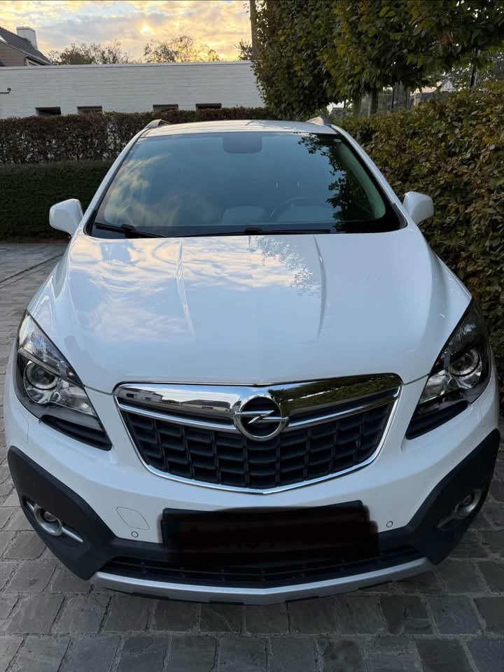 Blanc, Opel Mokka Turbo 1.4 essence, Achat, Attache-remorque, Particulier, Mokka