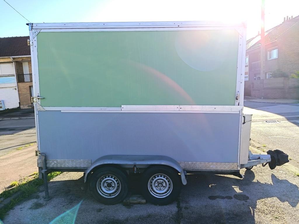 Remorque équipé food truck, Enlèvement ou Envoi, Congélateur