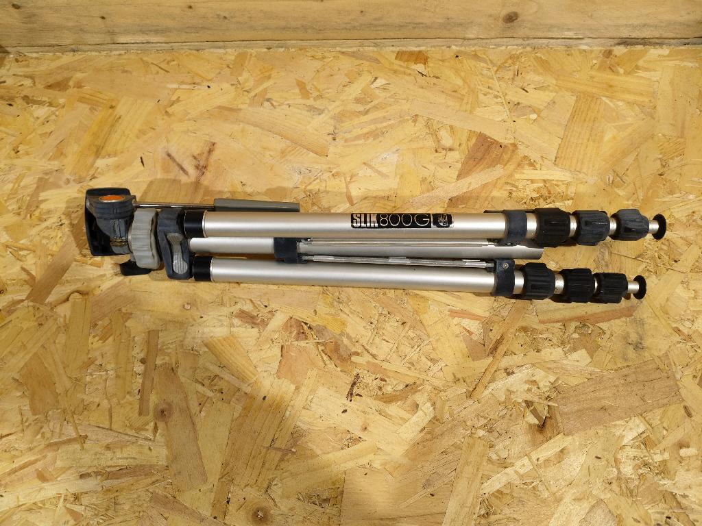 Trépied photo – SLIK 800G., Audio, Tv en Foto, Fotografie | Statieven en Balhoofden, Ophalen, Gebruikt, Driepoot, 150 tot 175 cm