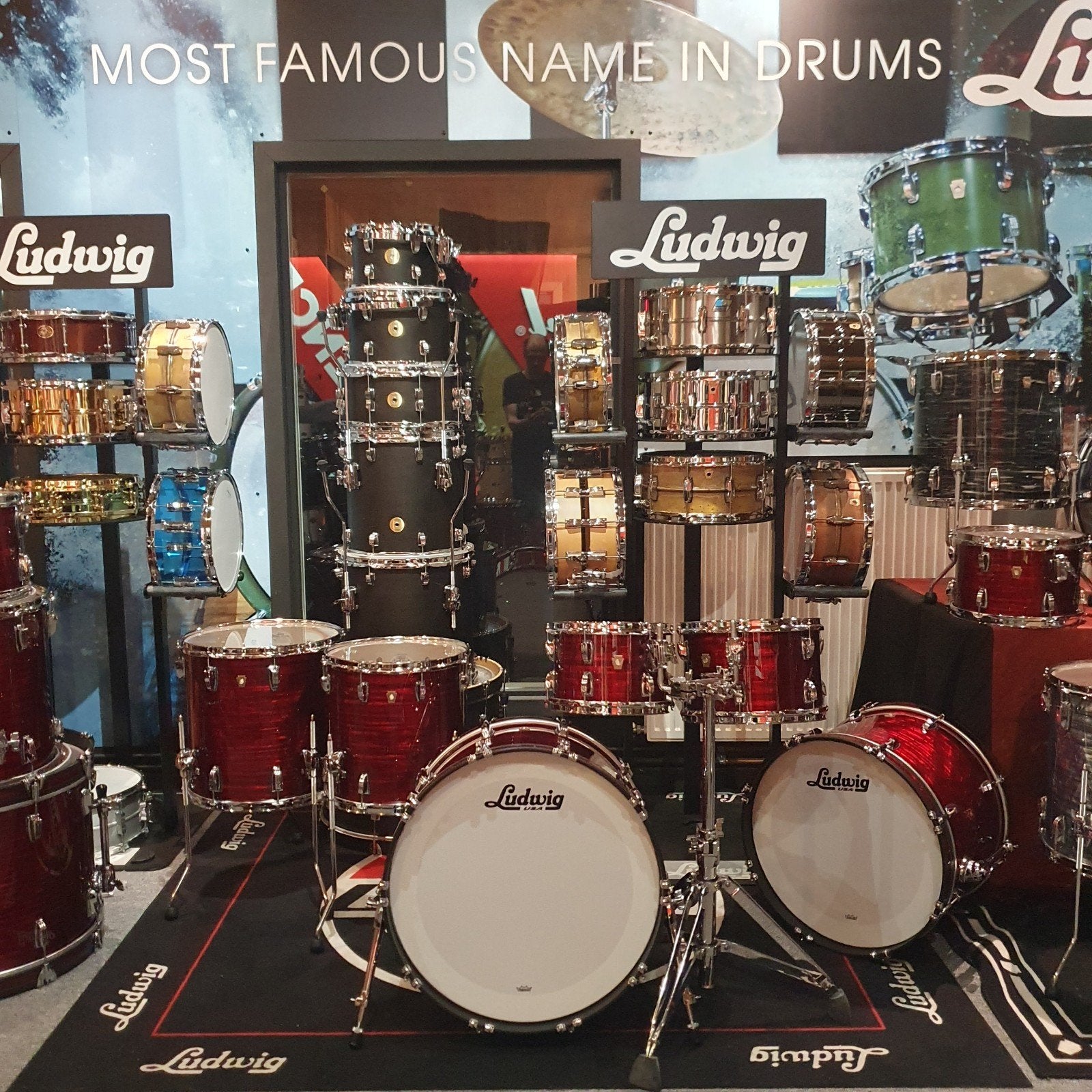 Grote keuze in mooie USA Ludwig sets!, Muziek en Instrumenten, Drumstellen en Slagwerk, Ophalen of Verzenden, Nieuw, Ludwig