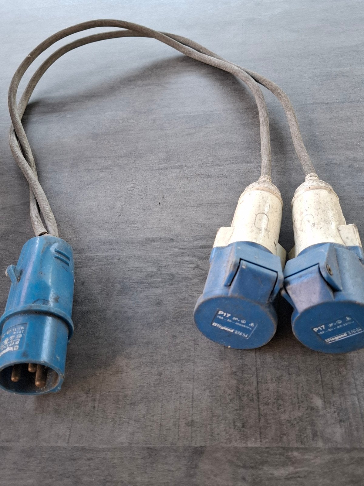 elektriciteit  stekkers, Muziek en Instrumenten, Kabels en Stekkers, Ophalen, Gebruikt