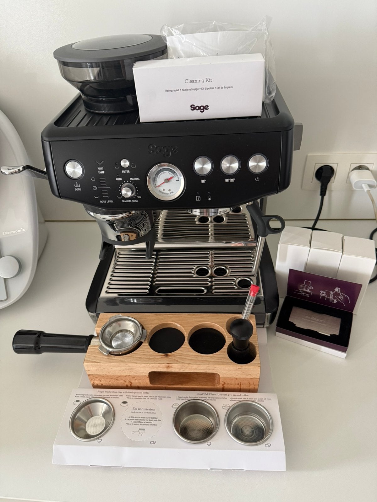 Machine à café - Sage Barista Express Impress, Electroménager, Cafetières, Comme neuf, Enlèvement