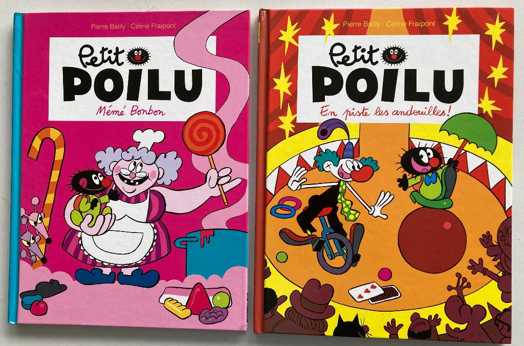 BD sans texte PETIT POILU pour enfants, Livres, BD, Plusieurs BD, Enlèvement ou Envoi, Comme neuf