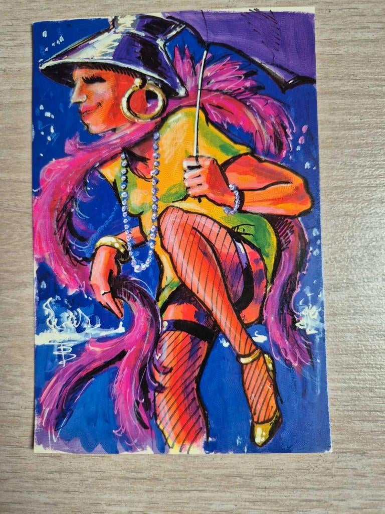 Postkaart Aalst carnaval 1997, Verzamelen, Ophalen of Verzenden, Ongelopen