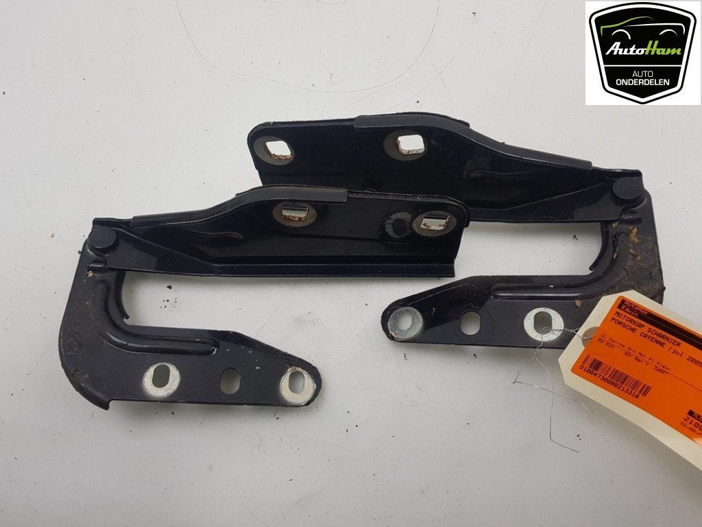 CHARNIERE DE CAPOT Porsche Cayenne (9PA) (01-2002/09-2010), Utilisé, Porsche