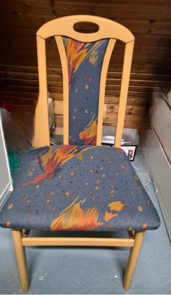 Chaise, Huis en Inrichting, Stoelen, Gebruikt, Vier, Hout, Overige kleuren, Ophalen