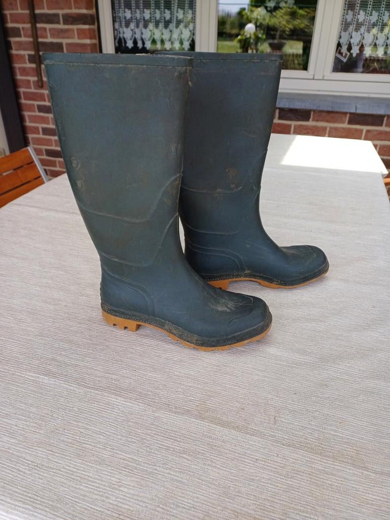 Rubber laarzen maat 44, Enlèvement, Hommes, Bottes, Ginocchio