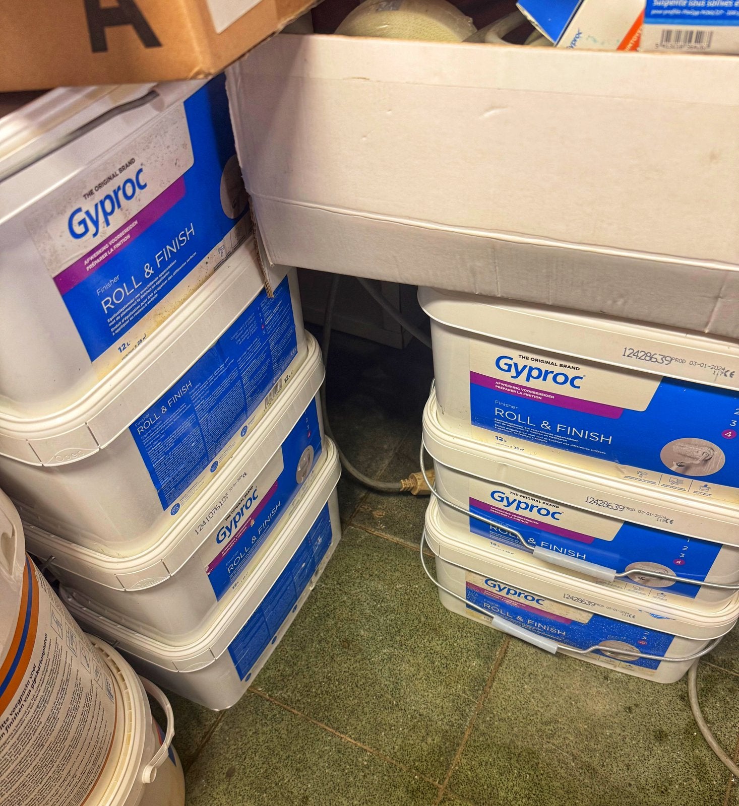 Gyproc Roll & Finish, Ophalen, Zo goed als nieuw