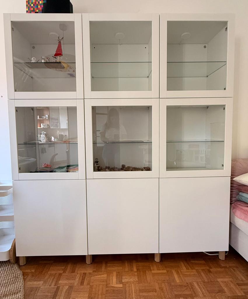 Ikea vitrine a vendre etat comme neuf, Enlèvement, Comme neuf