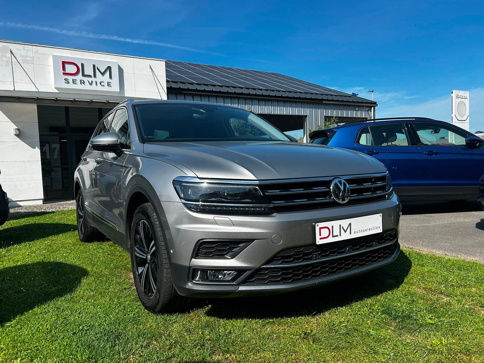 Volkswagen Tiguan Highline 1.4Tsi Dsg 4Motion cuir, Autos, Cuir, Argent ou Gris, Achat, Alarme