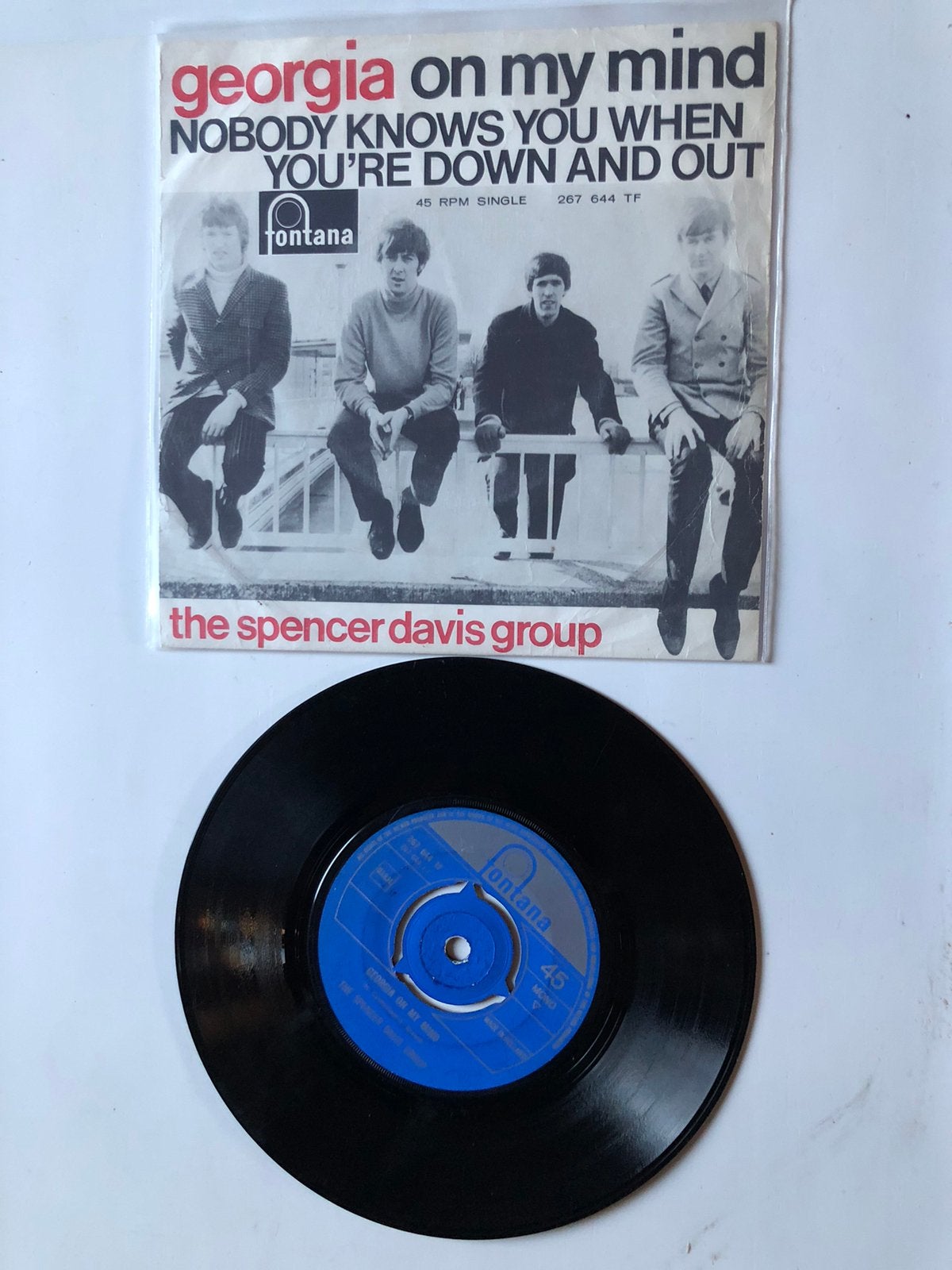 Spencer Davis Group: Georgia on my mind ( 1966), Verzenden, Zo goed als nieuw