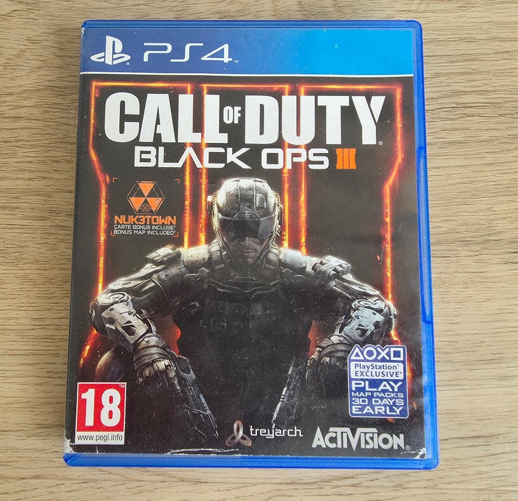Call of Duty Black Ops 3 PS4 PlayStation 4 en très bon état, Enlèvement, Comme neuf