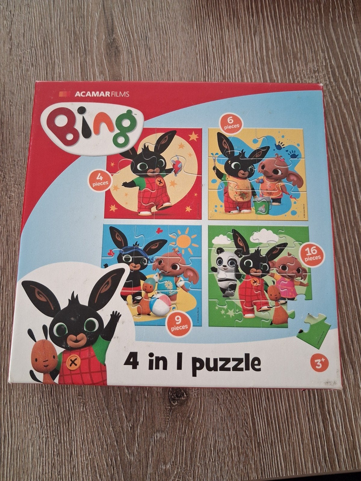 Puzzel bing, Ophalen, Zo goed als nieuw