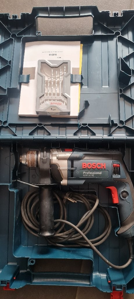 Boormachine Bosch, 600 watt of meer, Ophalen, Boormachine, Klopboormechanisme