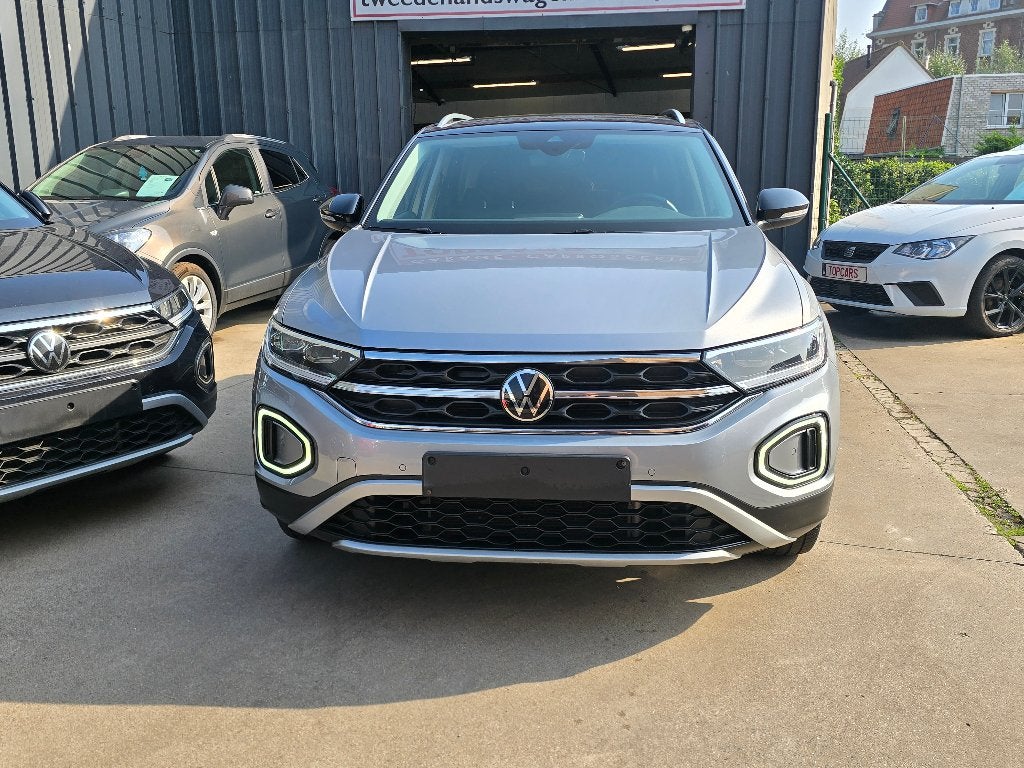 VW T-ROC 1.5TSI Style Busi. 2022 Euro6d Keyless, Pano dak, Autos, Achat, Entreprise, Noir, 5 portes