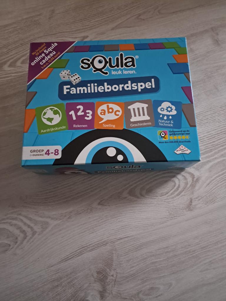 Identtyigames: Squla Familiebordspel, Een of twee spelers, Ophalen, Zo goed als nieuw, Identity Games