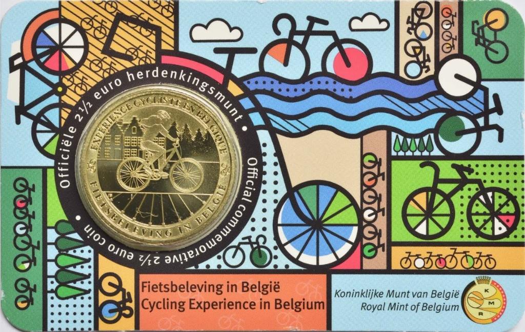 CC 2,5 euro België 2023 Fietsbeleving Vlaams, Ophalen of Verzenden, België, 5 euro