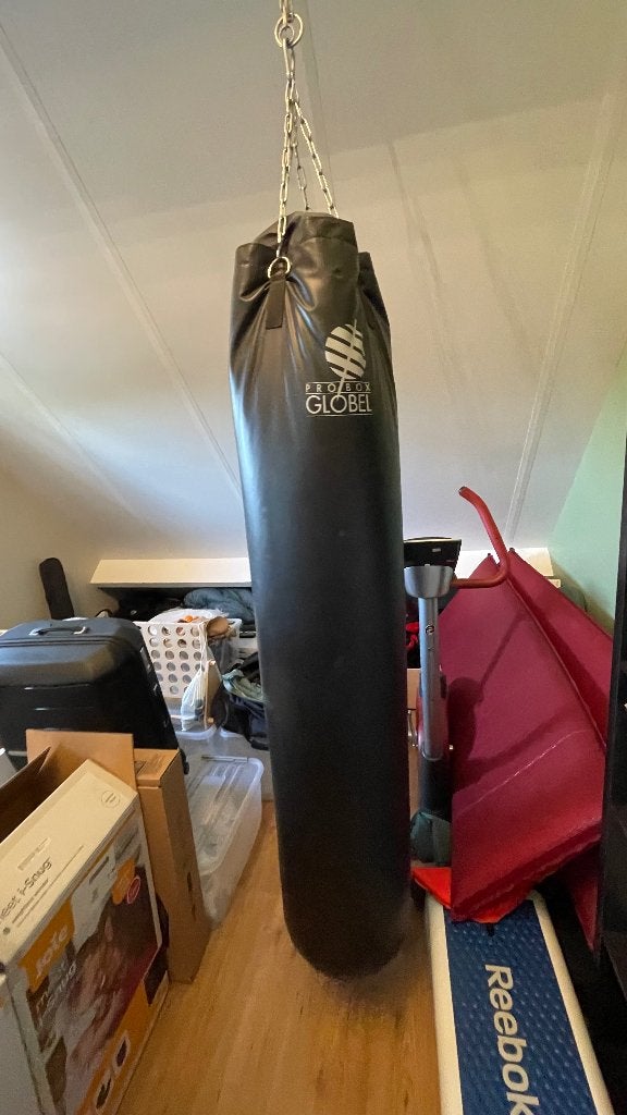 Boksbal Pro Box GLOBEL 180x40cm, Ophalen, Gebruikt, Boksbal