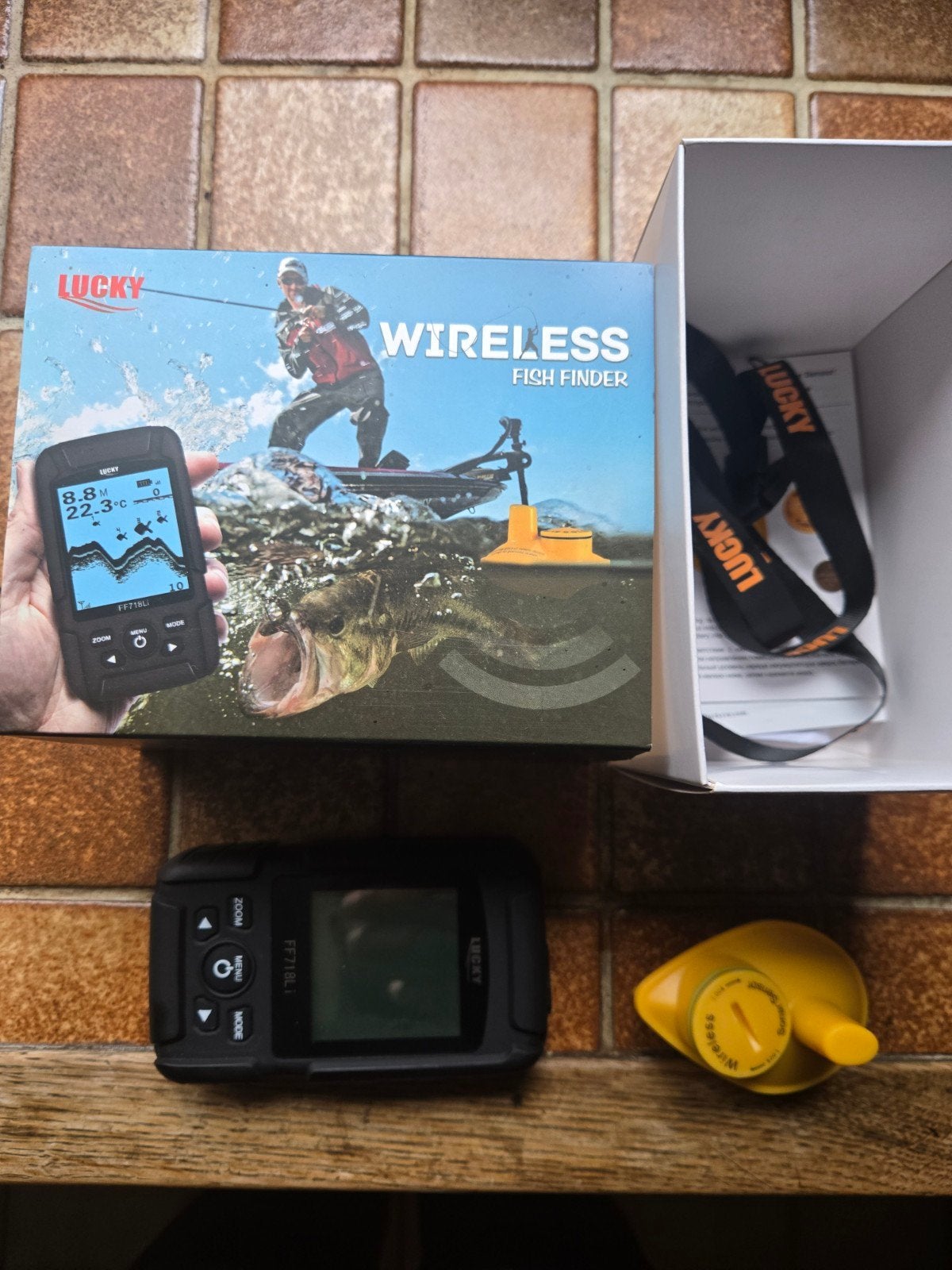 FISH FINDER Lucy wireless, Watersport en Boten, Ophalen, Nieuw