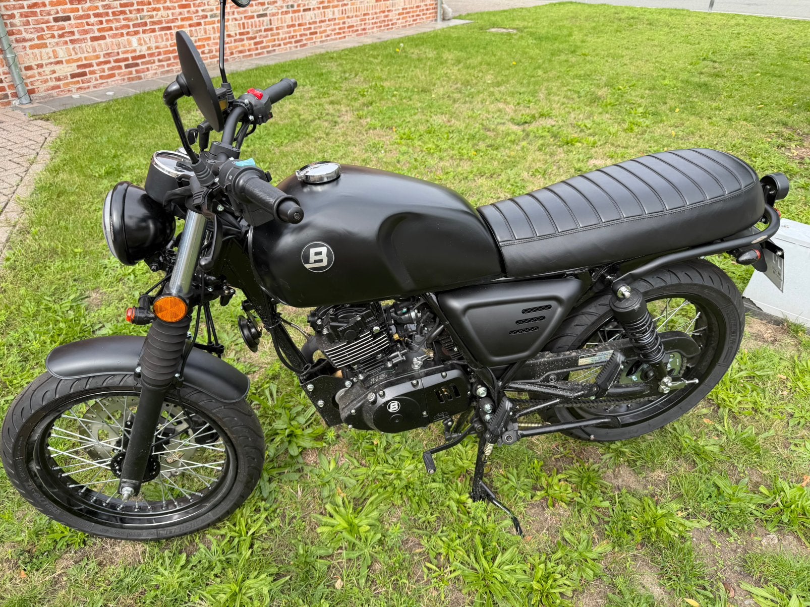 125cc weinig kilometers, Enlèvement