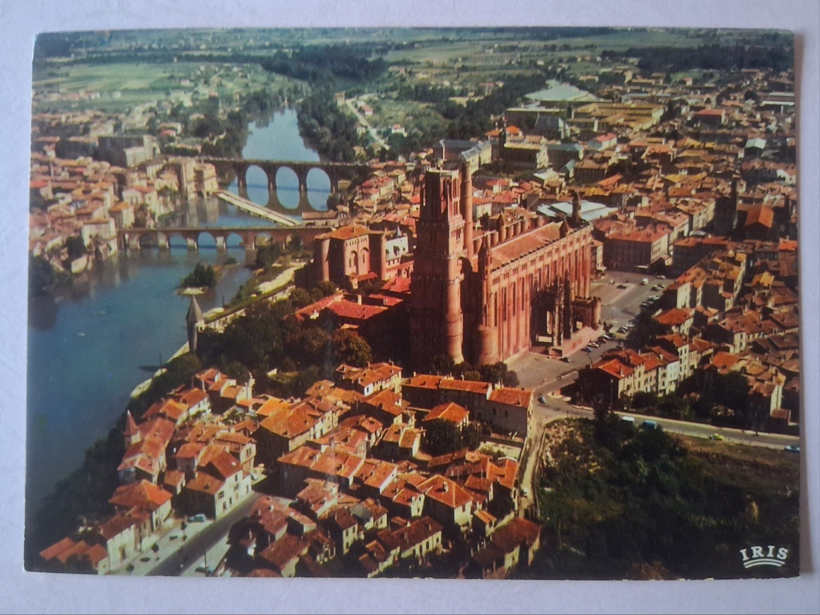 postkaart Panorama van Albi (Frankrijk), Collections, Cartes postales | Étranger, Enlèvement ou Envoi, France
