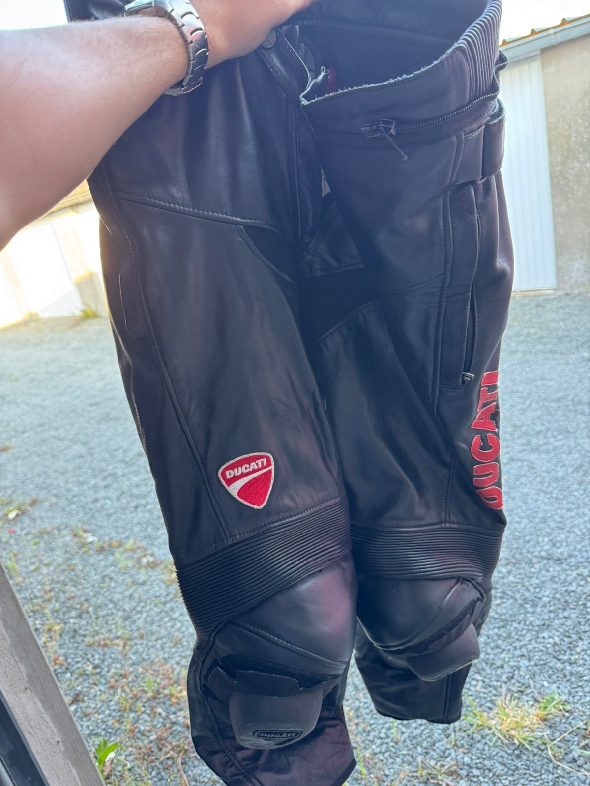 Ducati dainese 50 leer broek, Motoren, Kleding | Motorkleding, Ophalen, Tweedehands, Heren, Broek | leer