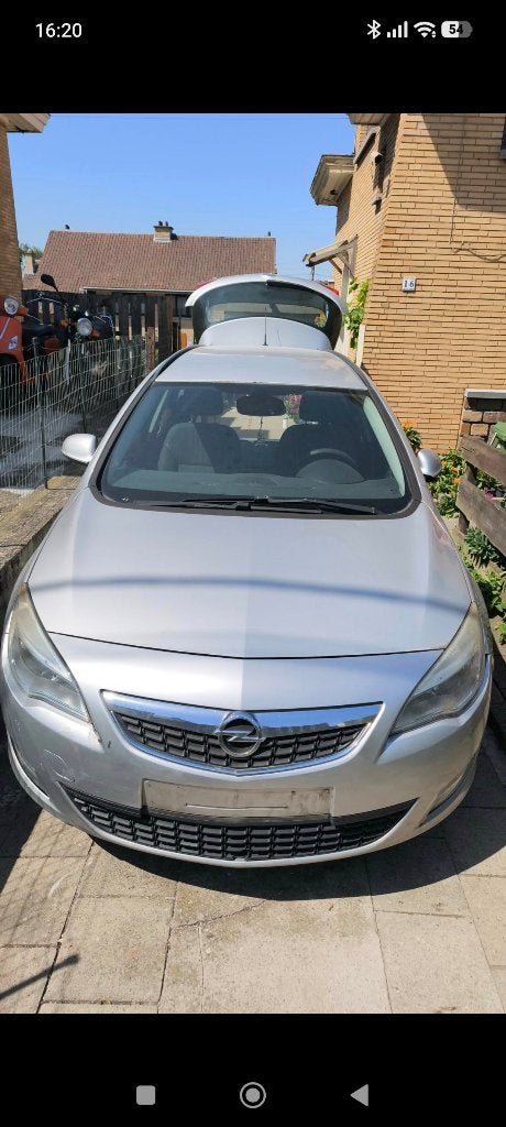 Astra j sport tourer 1.3 CDTI 2011, Auto's, Euro 5, Stof, Zwart, 4 cilinders