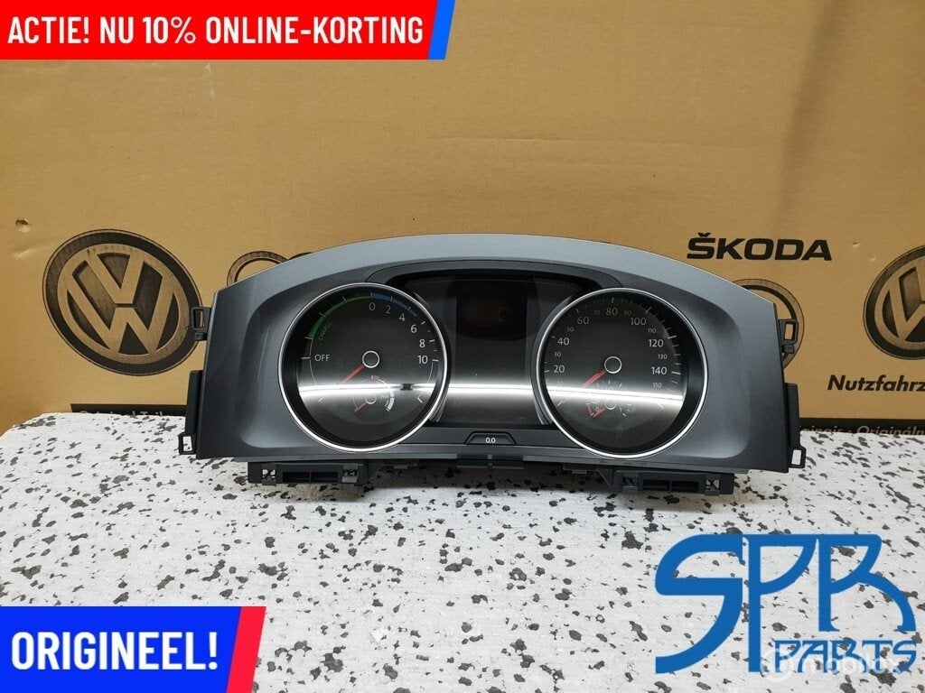Kilometerteller E-GOLF Golf 7 VII 5GE920755B COCKPIT TELLER, Gebruikt, Volkswagen, Ophalen of Verzenden, Volkswagen