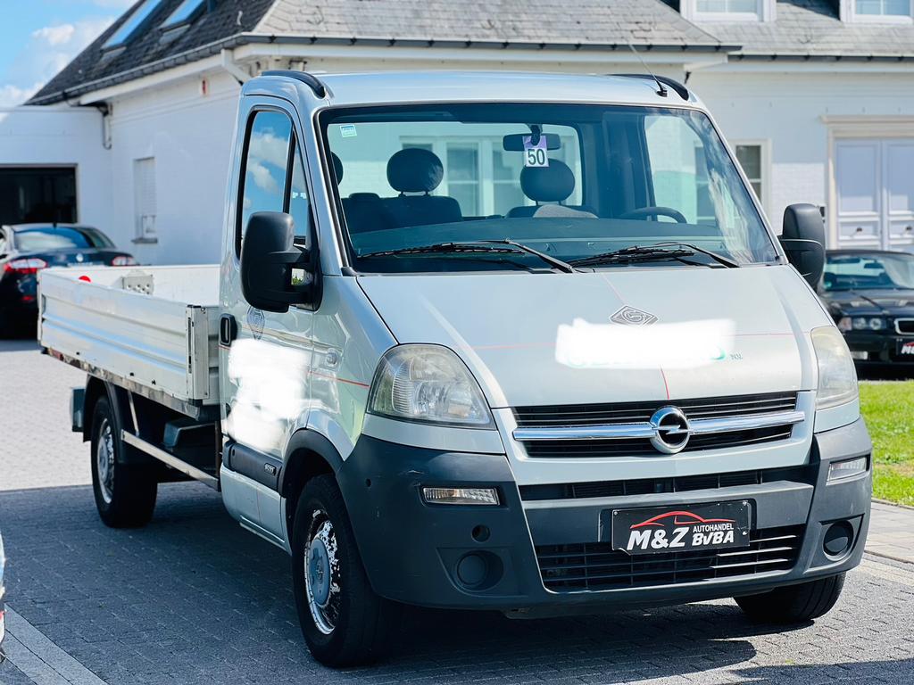 OPEL MOVANO 3.0 CDTI * OPEN LAADPLEK * 1 ste eigenaar, Auto's, Opel, 100 kW, Movano, Bedrijf, 2 deurs