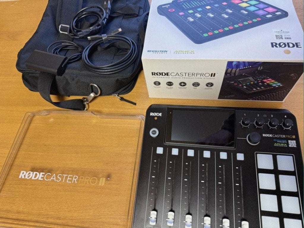 RODECaster Pro II, Ophalen of Verzenden, Zo goed als nieuw, 20 kanalen of meer