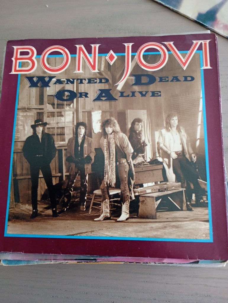 Bon Jovi - Wanted dead or alive, Gebruikt, Verzenden, 7 inch, Fotohoes
