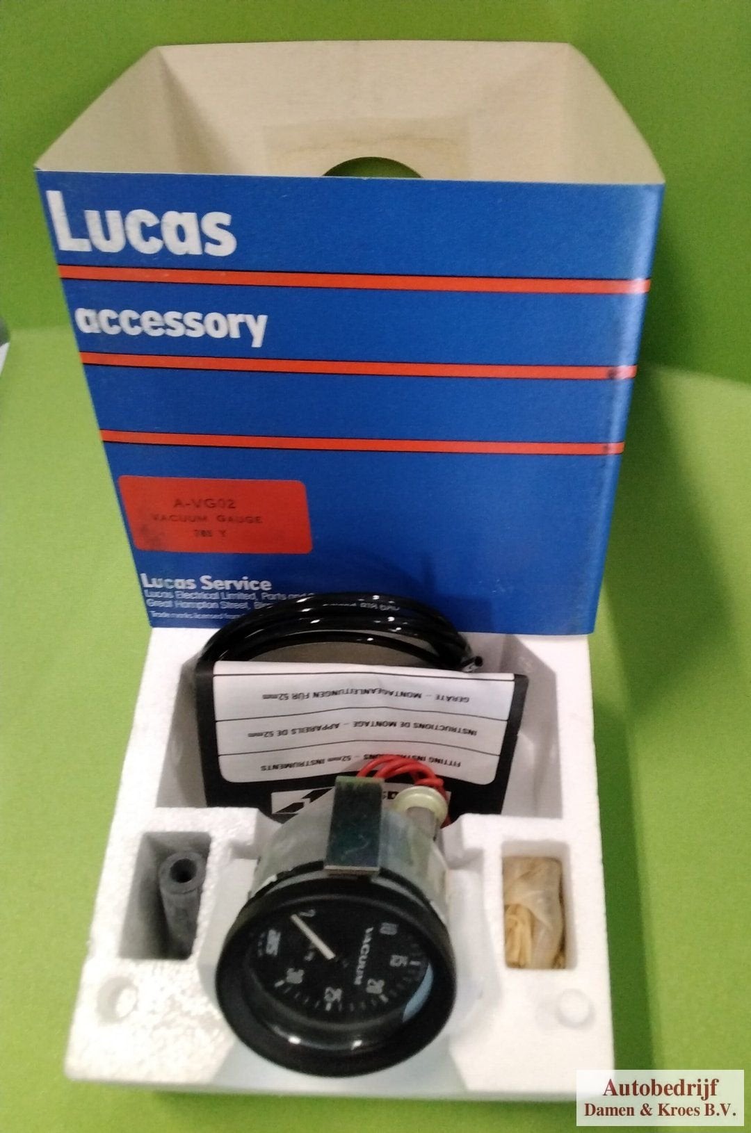 Vacuummeter LUSIB601 Lucas, Auto-onderdelen, Dashboard en Schakelaars, Nieuw, Ophalen of Verzenden