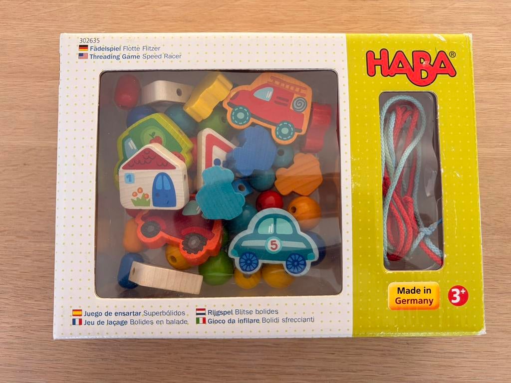 Rijgspel HABA, Kinderen en Baby's, Ophalen, Gebruikt