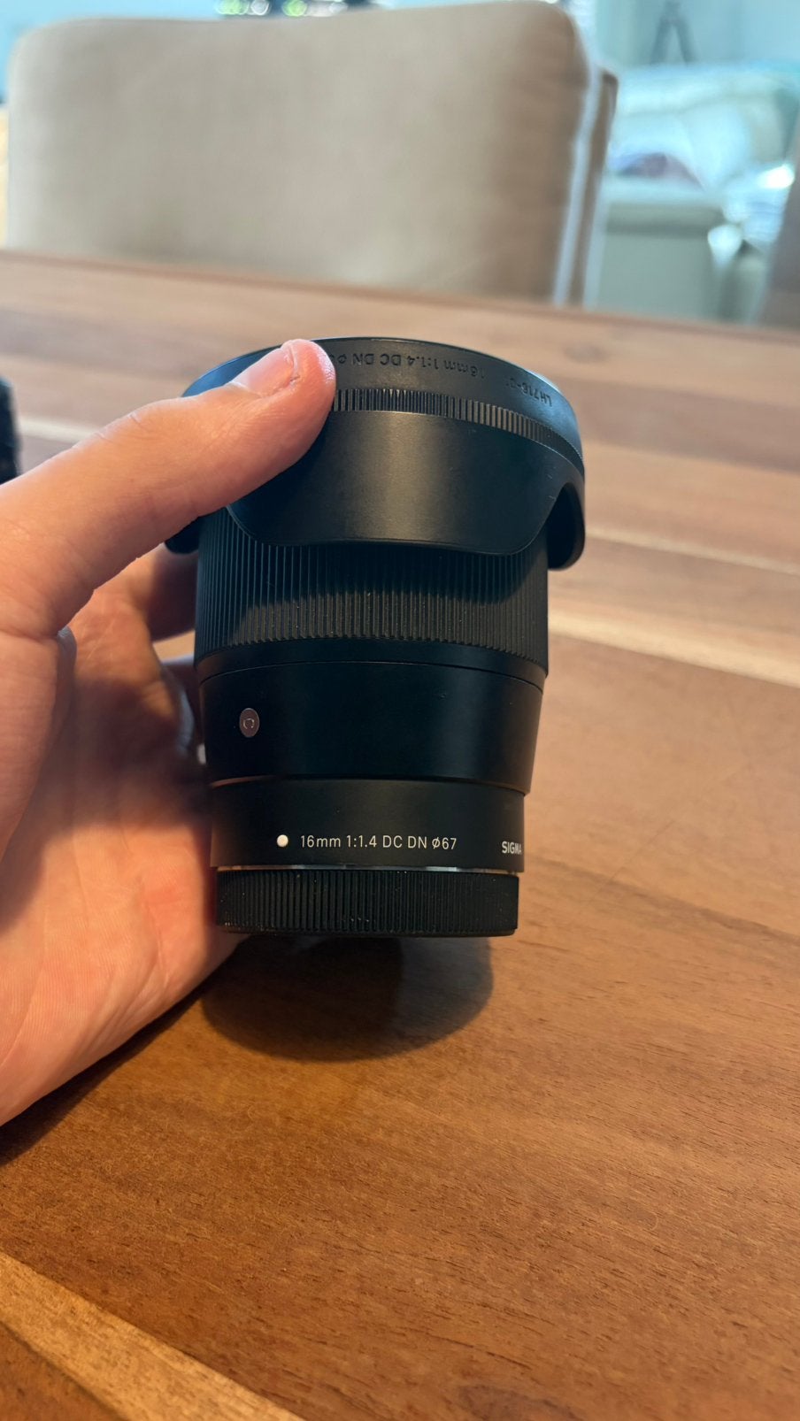 sigma 16mm (canon m50 m2), TV, Hi-fi & Vidéo, Enlèvement, Comme neuf, Canon
