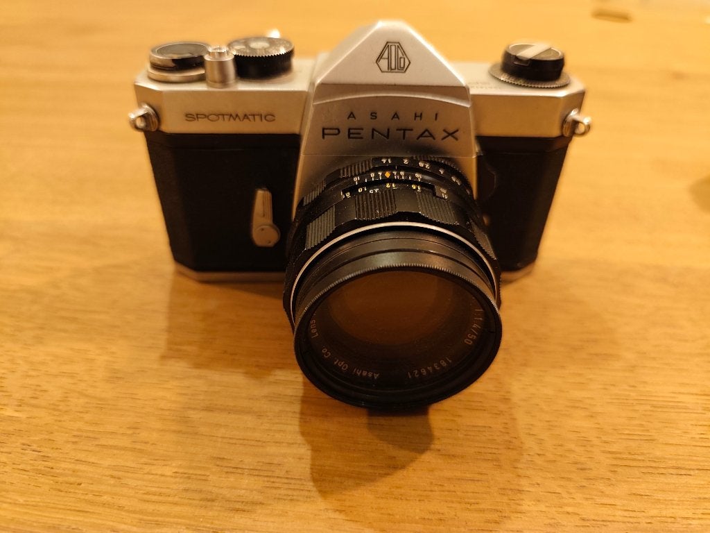 Vintage Asahi Pentax Spotmatic-camera, Ophalen, 1960 tot 1980, Fototoestel