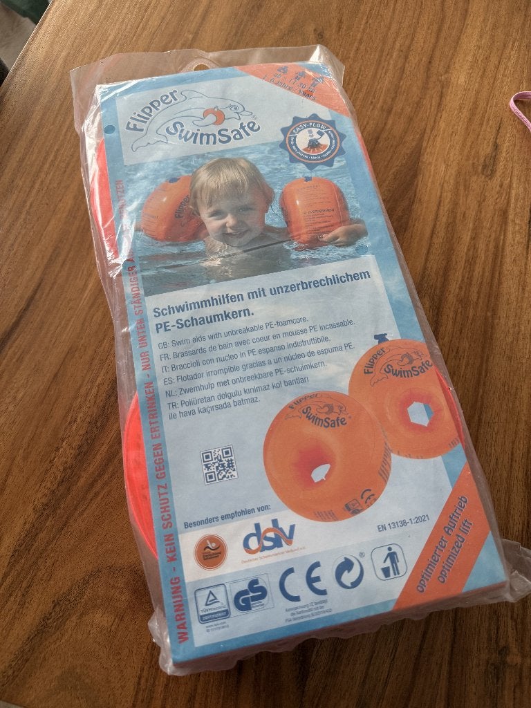 Flipper swimsafe zwembandjes - ongeopend, Kinderen en Baby's, Ophalen, Jongen of Meisje, One size, Nieuw
