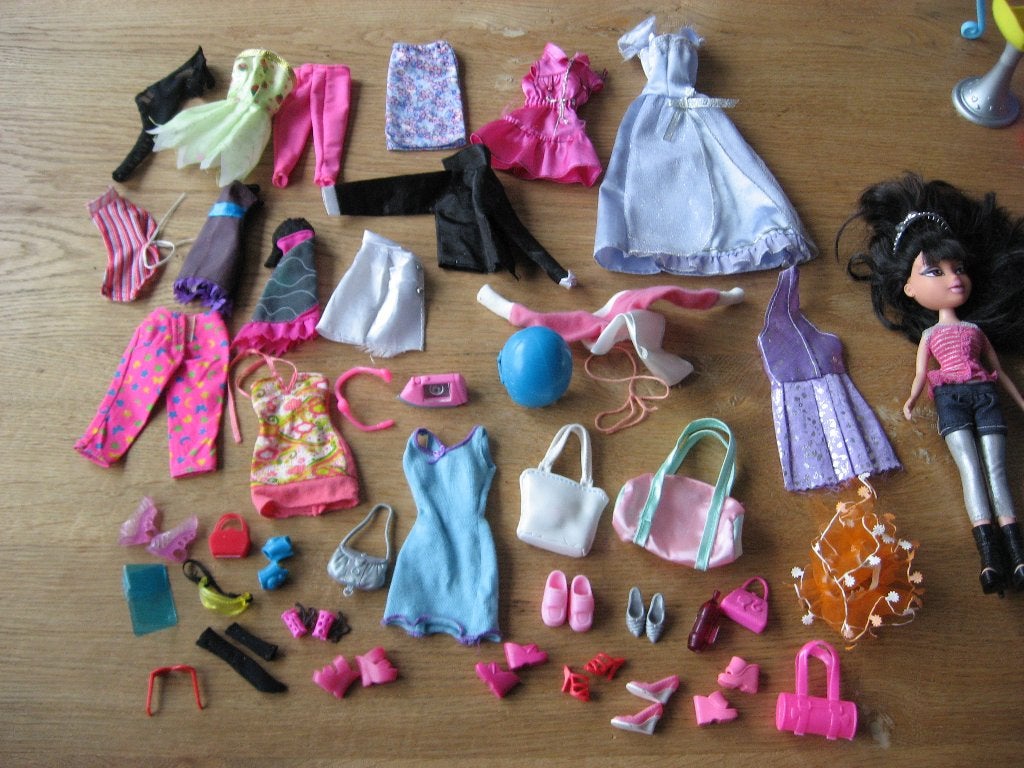 Lot Barbie Zie Foto's, Ophalen of Verzenden, Zo goed als nieuw, Barbie