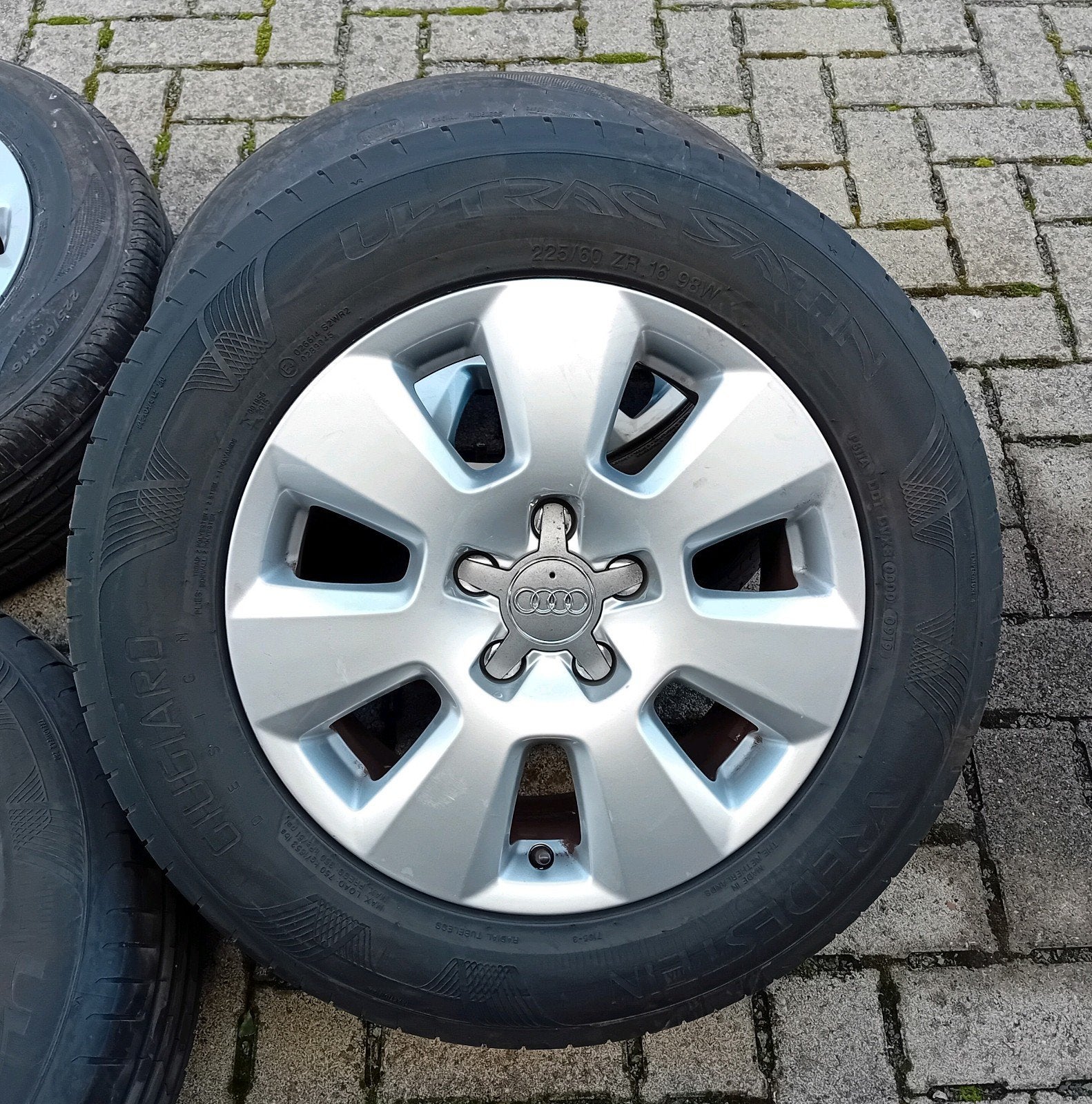 Velgen alu zomerbanden Audi A6 C7 16inch 5x112 5&7mm 🚖, Ophalen, Gebruikt, Audi