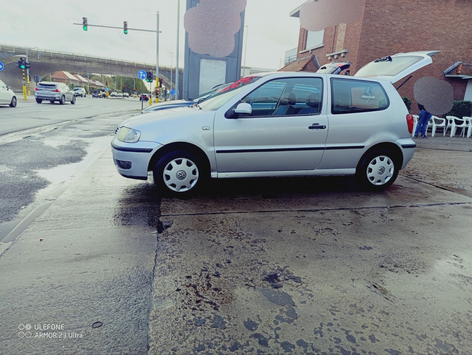Volkswagen Polo 1.4 Benzine – Bouwjaar 2001 – Euro 4, Auto's, Voorwielaandrijving, Stof, Particulier, Blauw