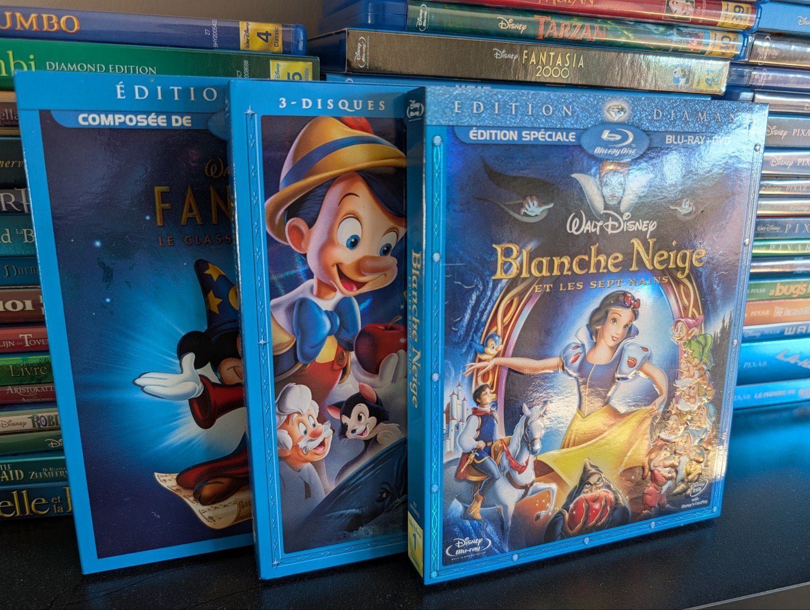 Superbe lot de 55 Blu-Ray & DVD Disney Pixar, Enlèvement ou Envoi, Blu-ray, Classiques